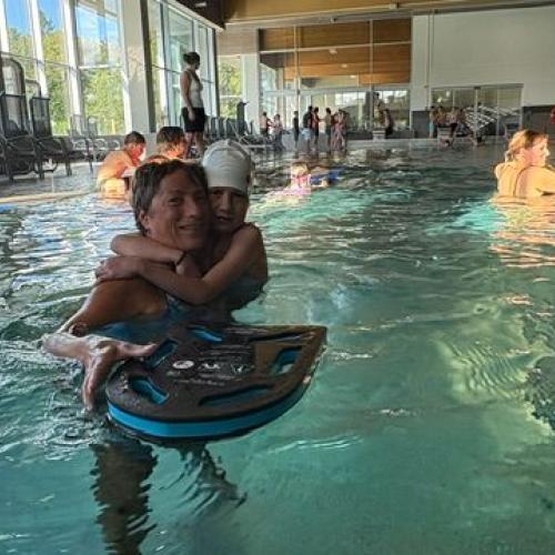 Freude im Wasser