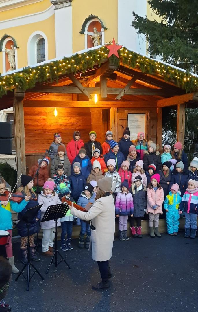 Christkindlmarkteröffnung Chor