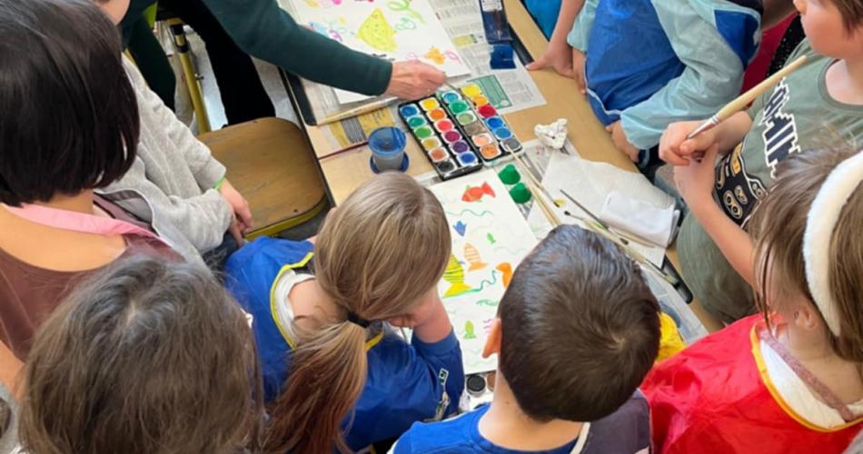 Malen mit Aquarell