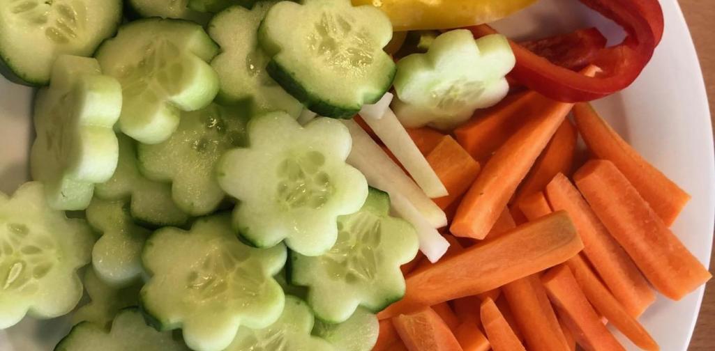 Gesunde Jause Gemüse